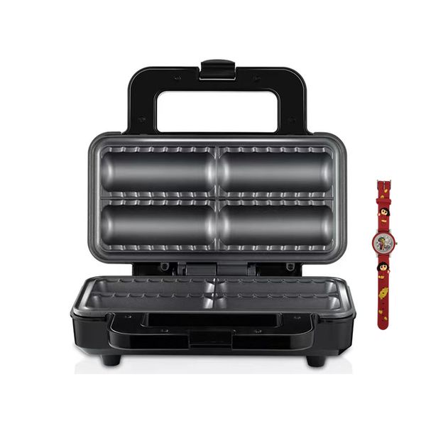 Multifunctional electric sausage roll machine breakfast machine