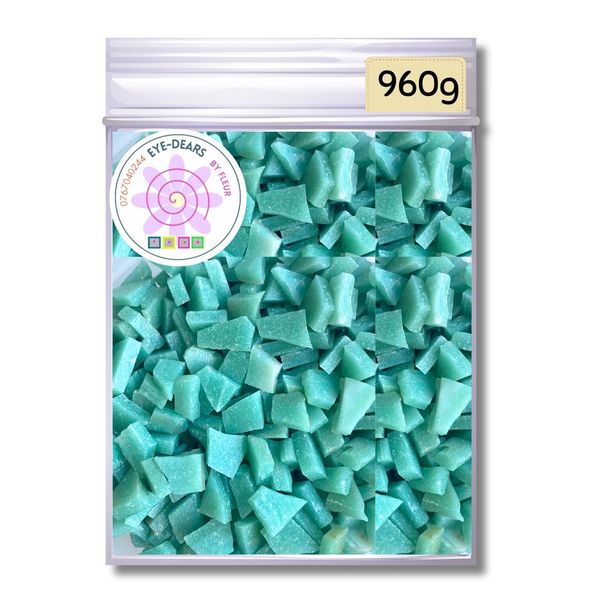 Mosaic Tiles Pre-cut Rustic Soft Turquoise 960 g (for crafting)
