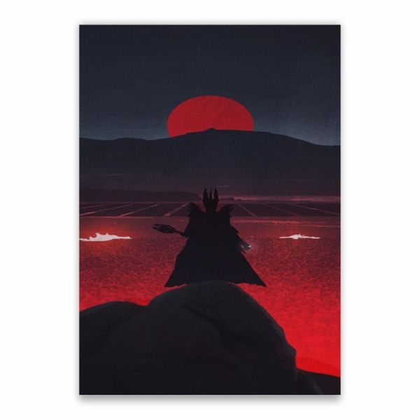 Sauron In Mordor Poster - A1