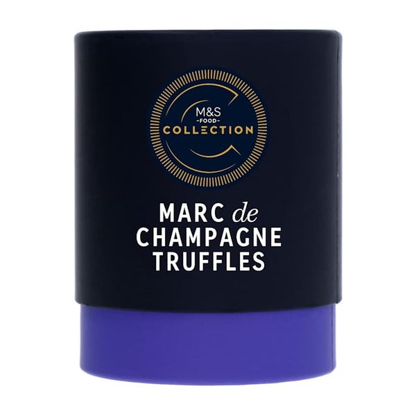 M&amp;S Marc de Champagne Truffles 125 g