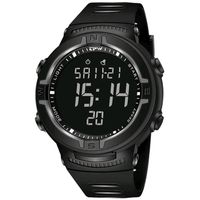 Mens Sport Waterproof Dual Time Watch Alarm Stopwatch Black Shop Today. Get it Tomorrow takealot