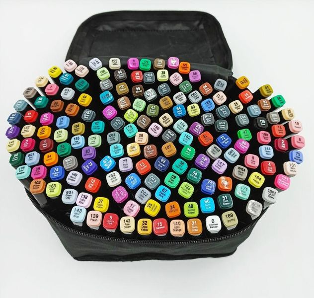 Double Headed Markers - set of 168