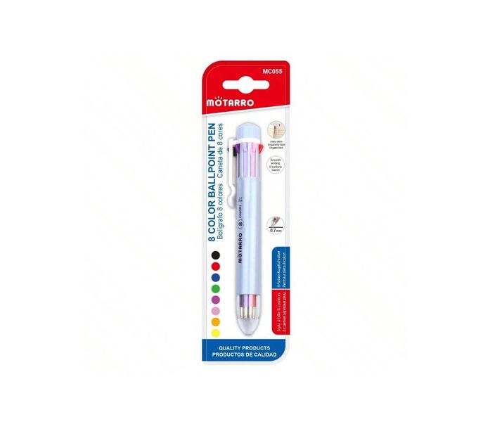 Motarro 10 Colour Multifunctional Pen