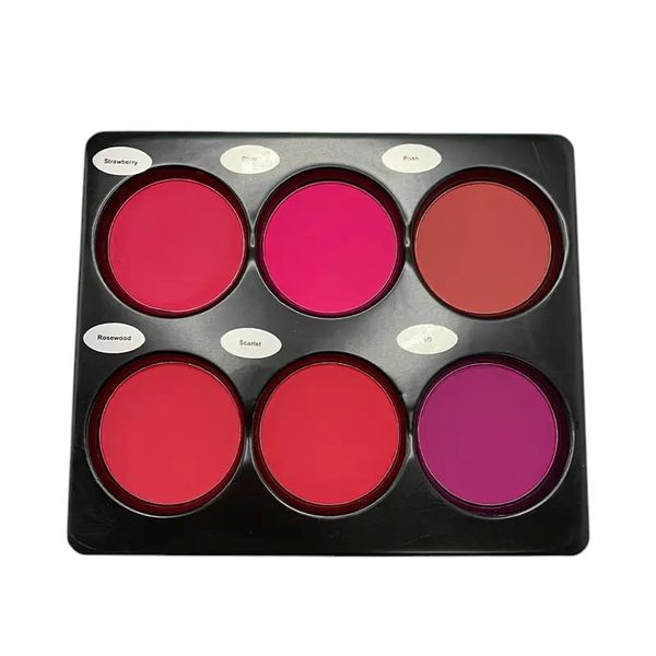 Romantic Flower 6 Color Powder Blush Palette 136g