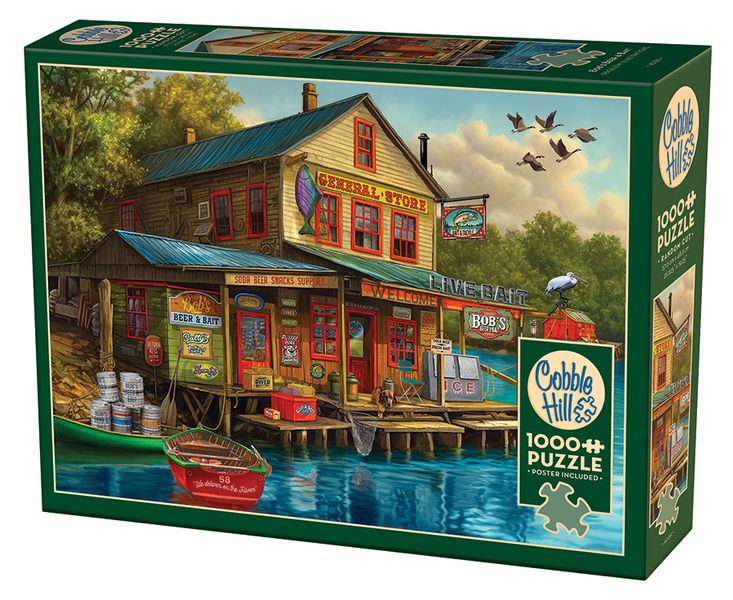 Cobble Hill Bob's Beer and Bait 1000 Piece Puzzle