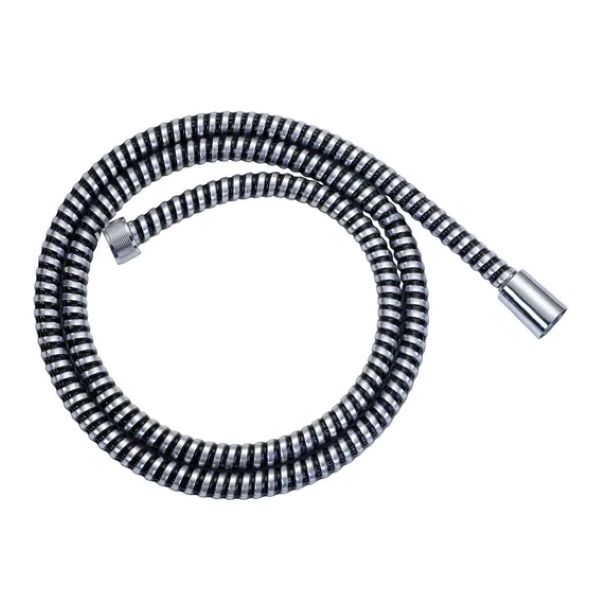 Shower Hose Chrome/Black 1,75m