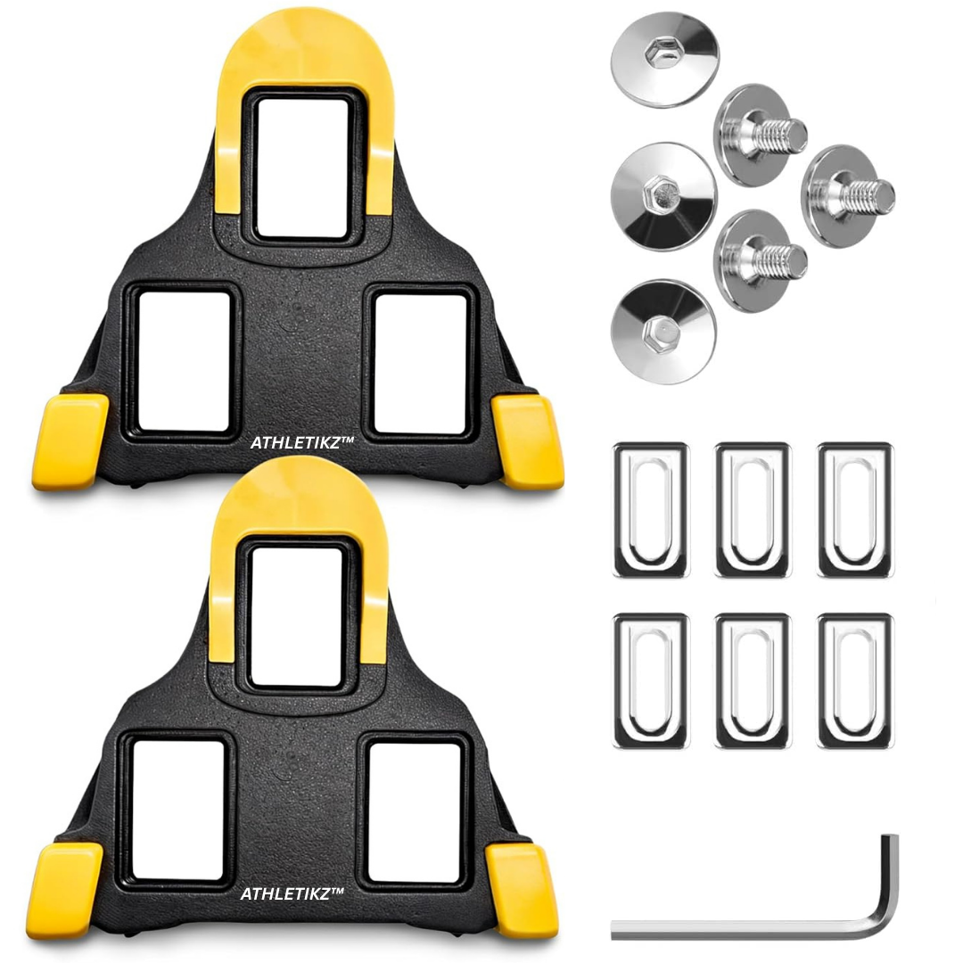 Athletikz Cycling Cleats for Shimano SPD SL - 6-Degree Float - Road Cycling