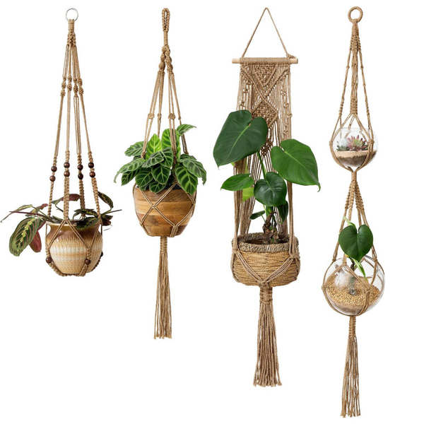 Planter Hangers Hanging Plant Holders Flower Pot Holder Wall Hanging