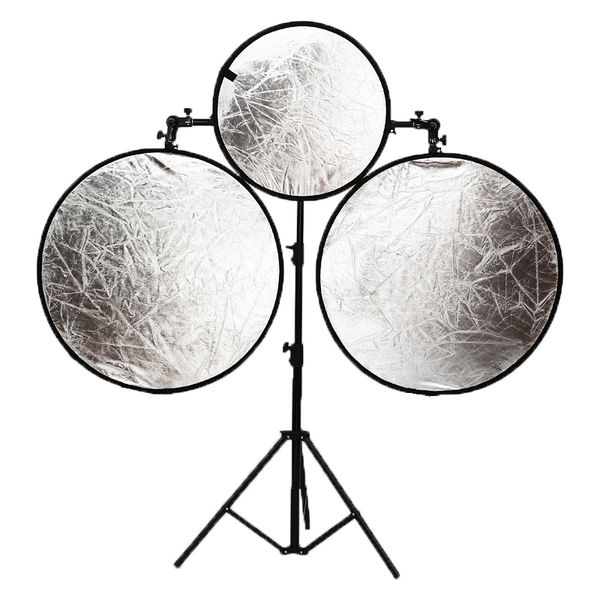 E-Photographic PRO Flexible 3 Reflector Stand Combination Kit - SN102
