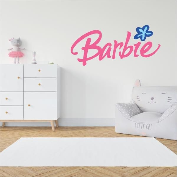 Barbie Logo Kids Decal Vinyl Sticker