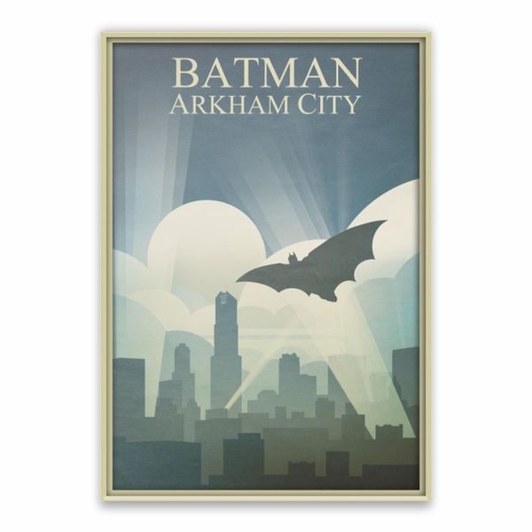 Batman Arkham City Poster - A1