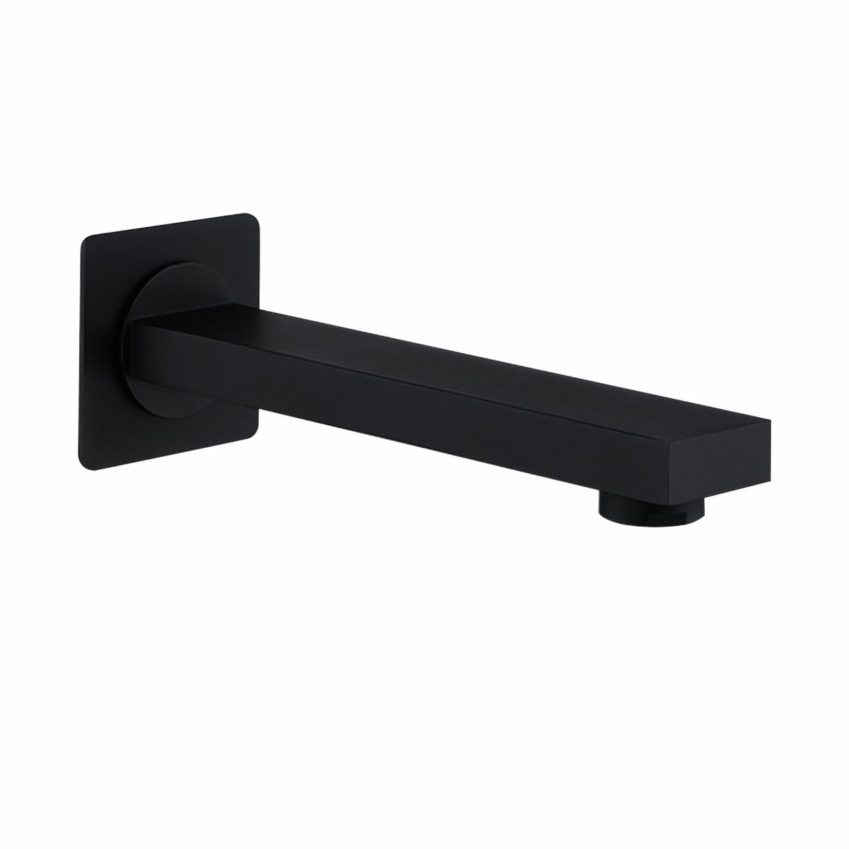 Bath/Basin Wall Spout - Black - 220mm