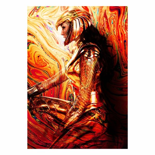 Wonder Woman Abstract - A1 Poster