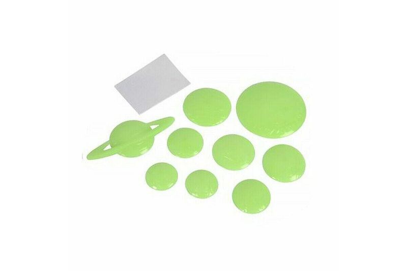 Mihuis Glow In The Dark Solar System Wall Decall Stickers - 9 Plantes