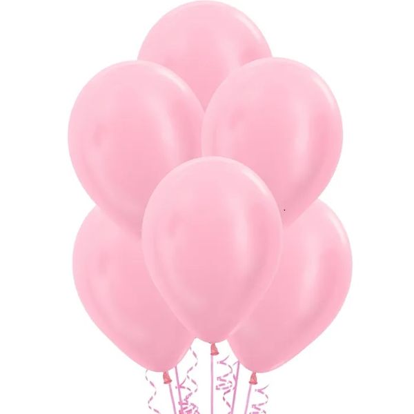 Ten Baby Pink Balloons