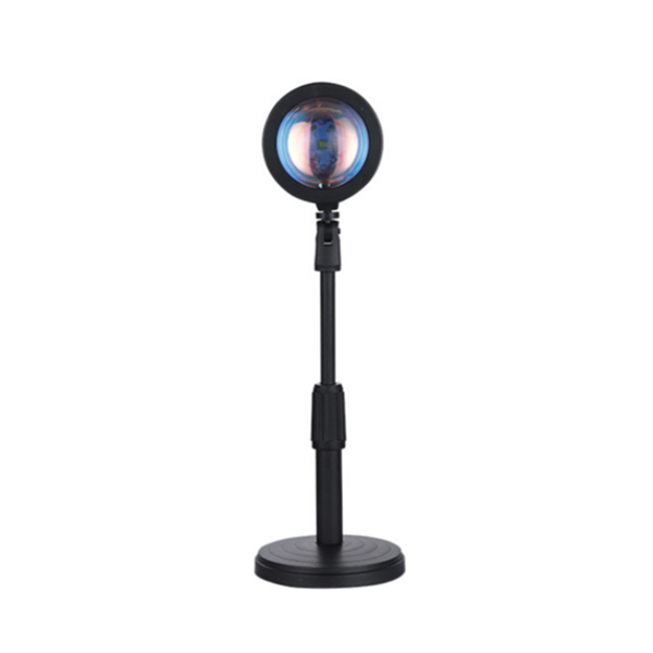 USB Stretchable Rotated Sunset Projection Lamp-Rainbow