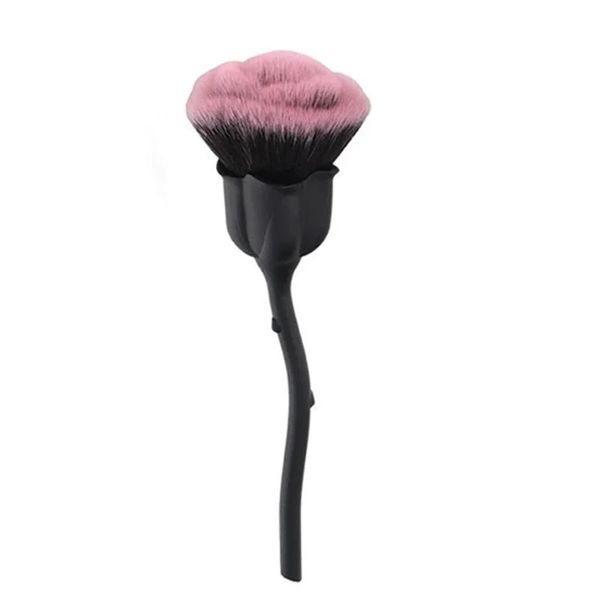 Flower Rose Nail Art Brush Remove Nail Dust Brushes Acrylic UV Gel Polish