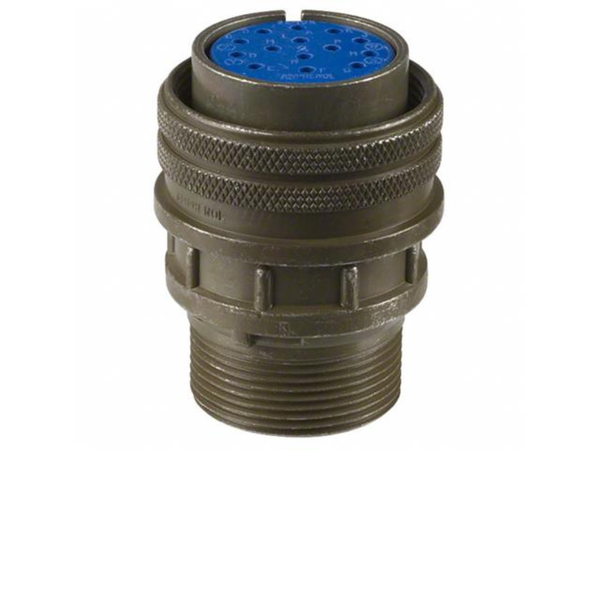 XY3106A-22-19S: MIL-DTL-5015 Circular Cable Plug, 14-Socket, Size 22, 13A