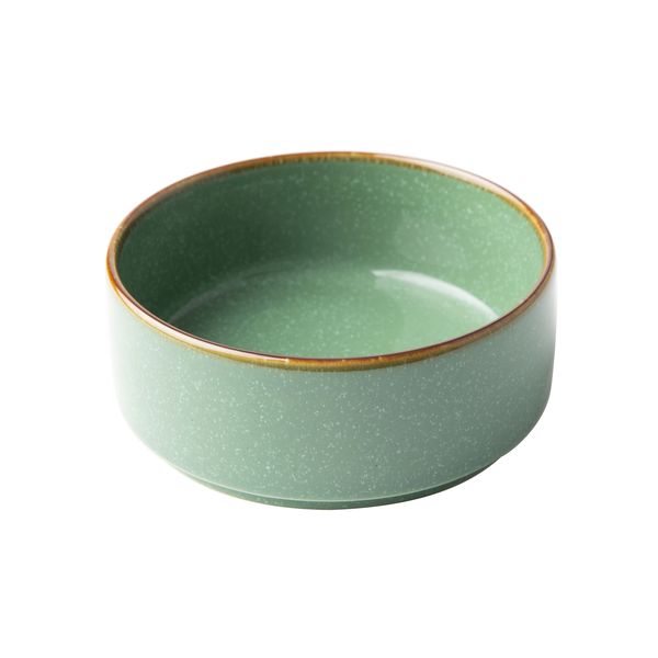OMADA Flat Stackable White Nibble Bowl