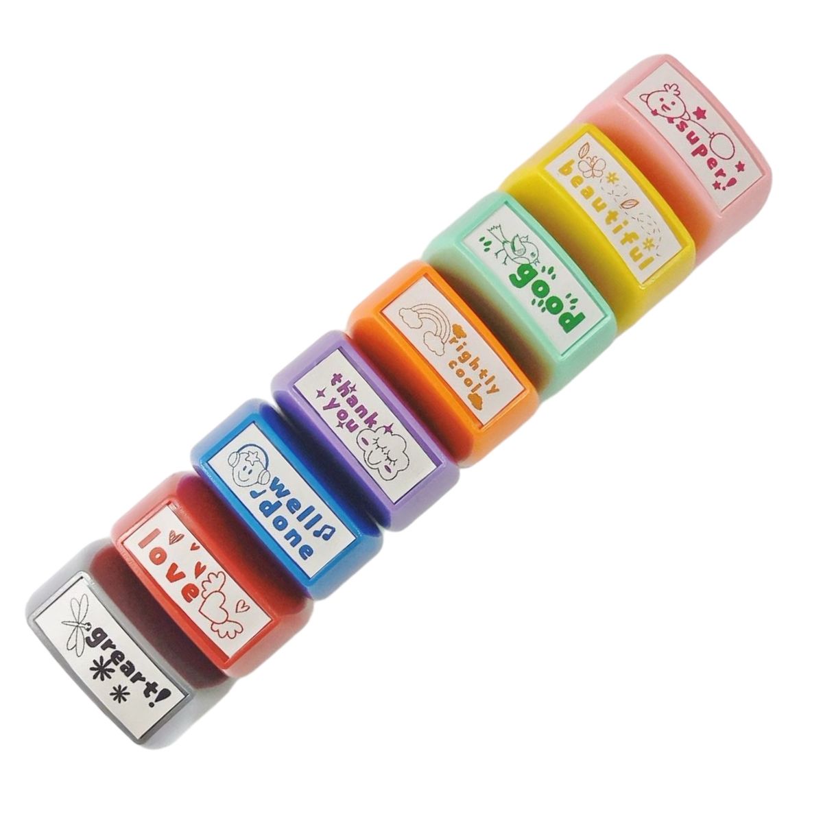 Self Inking Teacher Stamp Set 8pcs Feedback Shop Today Get It Tomorrow