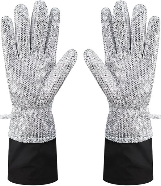 Wire Dishwashing Gloves Multipurpose Cleaning Gloves