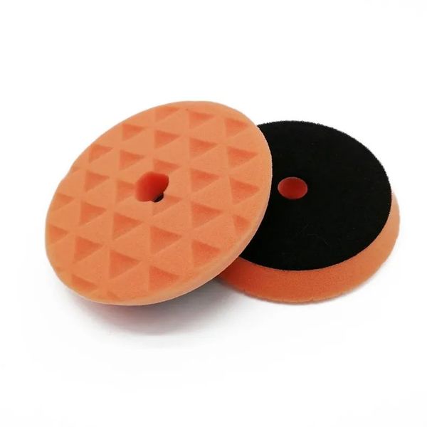 Car Polishing Pad - Orange Diamond Pattern