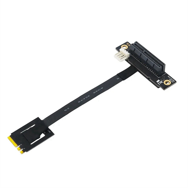270 Degree M.2 NGFF Dual Key A-E To PCI-E 4X Adapter Convert Cable