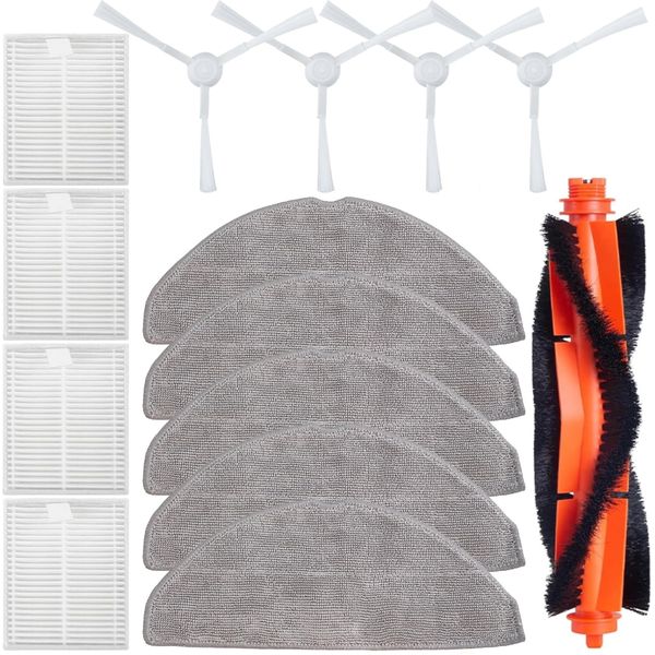 14pcs Vacuum Cleaner Replacement Parts Accessories Kit Compatible with Xiaomi E10 /B112