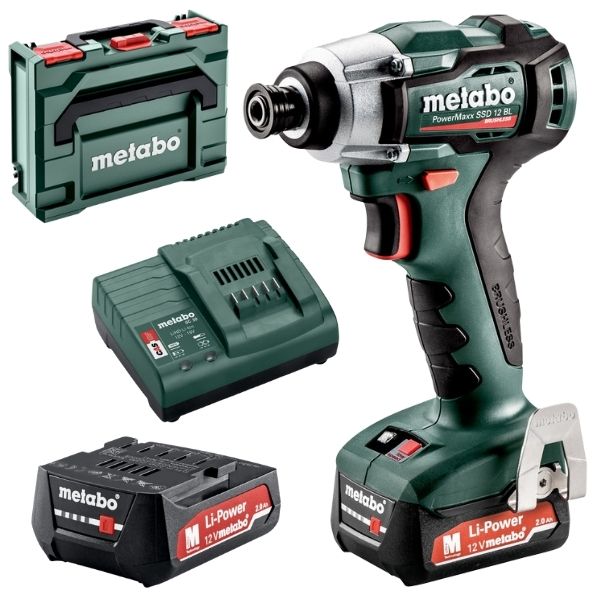 Metabo - Impact Driver (Cordless) POWERMAXX SSD 12 BL (601115500)