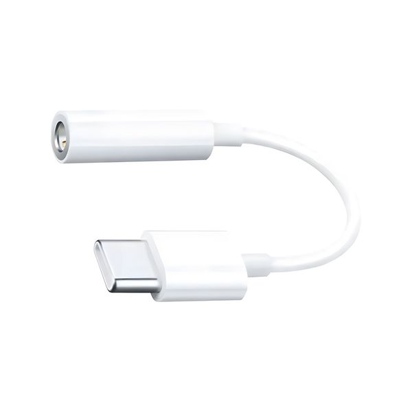 VEN-DENS Audio Jack Adapter (Type-C to 3.5mm) - White