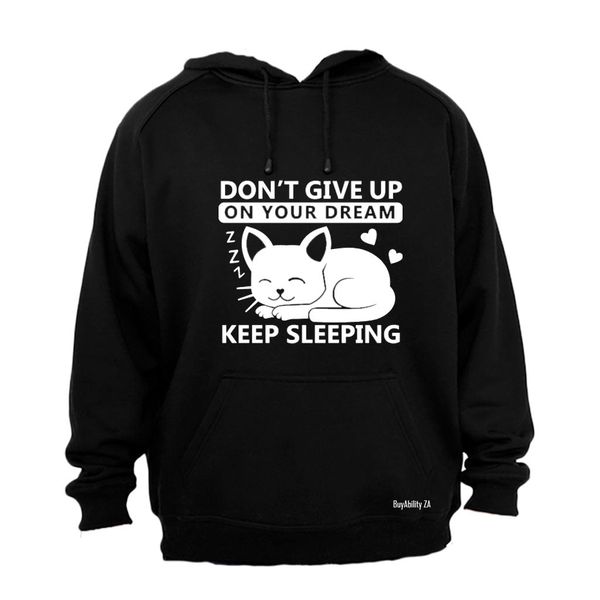 Keep Sleeping - Ladies - Hoodie - Grey