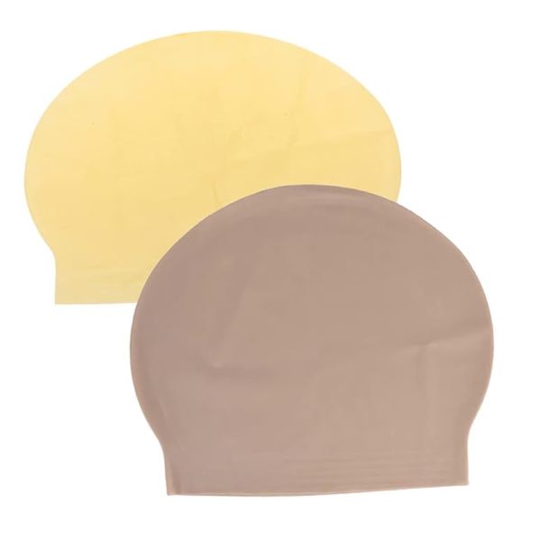 Toy Cosplay Latex Head Bald Cap Skin Wig Costume Party Halloween 26cm - 2 Piece