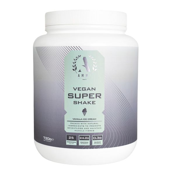 Vegan Super Protein Shake for Men (Vanilla Ice Cream)