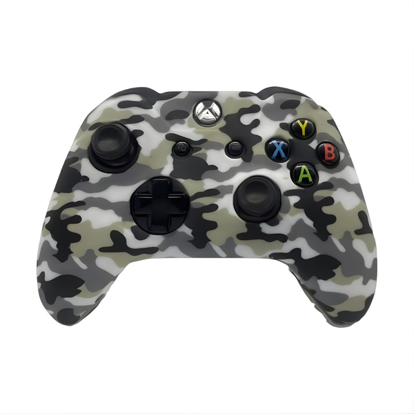 Silicone Protective Controller Cover - White &amp; Grey