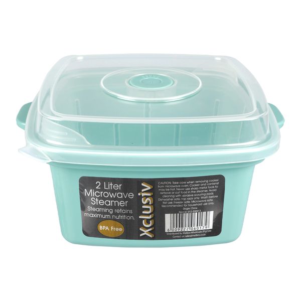 Xclusiv Microwave Steamer 18x10cm