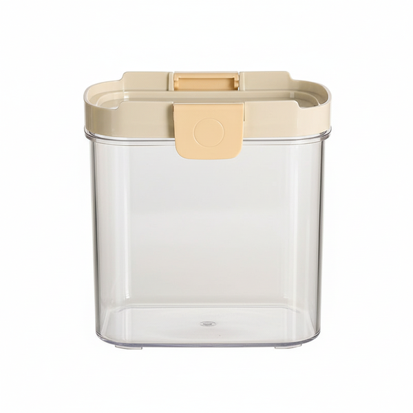Plastic Snack Storage Jar 1500ml - Transparent