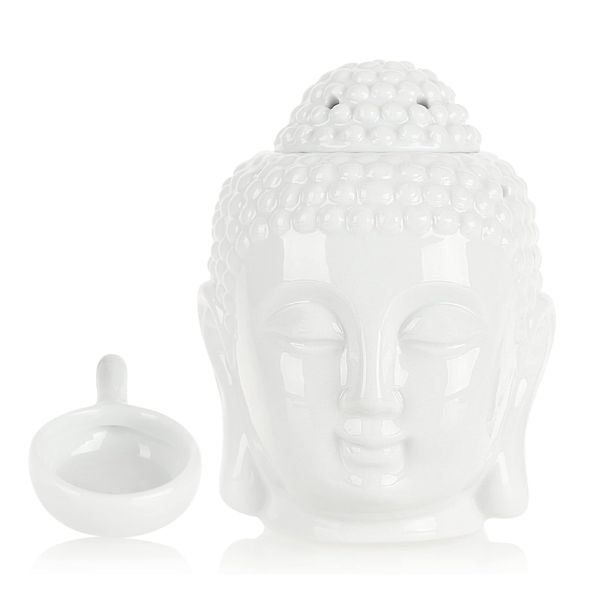Exquisite Ceramic Candle Holder Buddha for Meditation Yoga Decor Gift