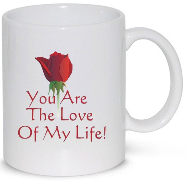 You Are The Love Of My Life Anniversary Gift Coffee Mug (11Oz Standard Mug)