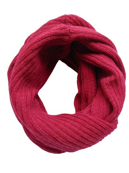 Cape Alpaca Plum Infinity Scarf / Snood
