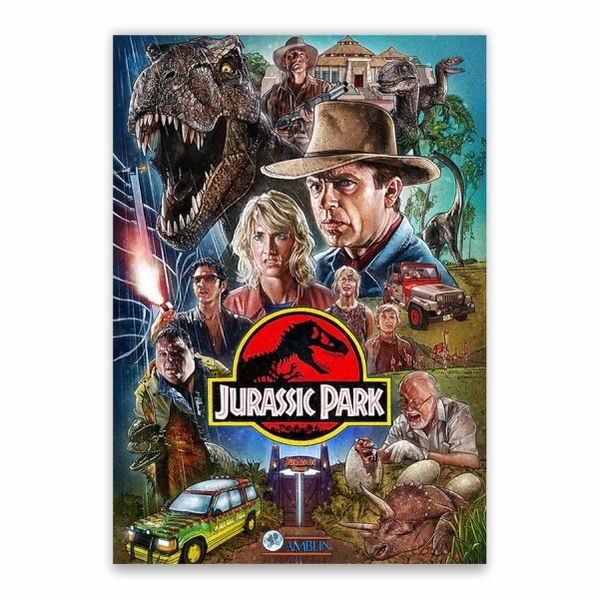 Jurassic Park Movie Poster - A1