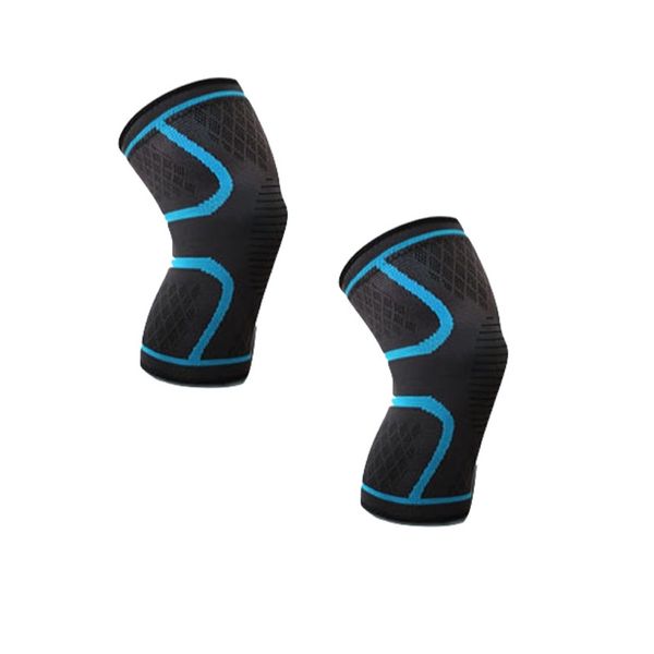 Knee Brace Compression Knee Sleeve Medium Blue