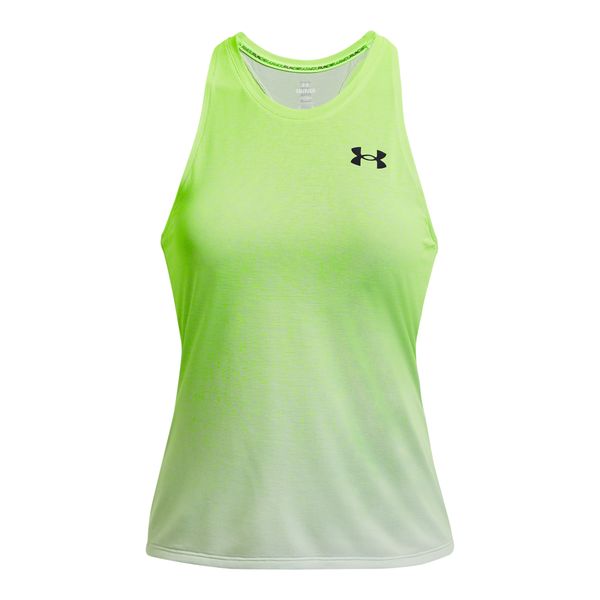 Under Armour Women's Pro Elite Singlet - Lime/Halo Gray/Black