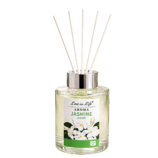 Aroma Jasmine Reed Fragrance Diffuser Fresh Scent 130ml