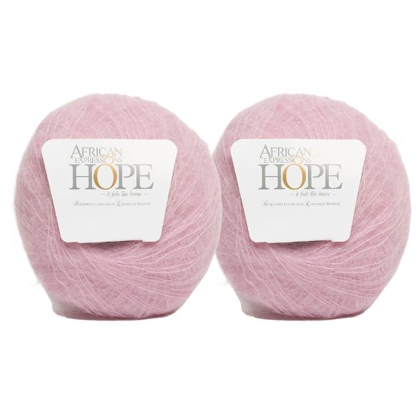 Mohair Yarn - Hope ( 2 x 25 g pack)