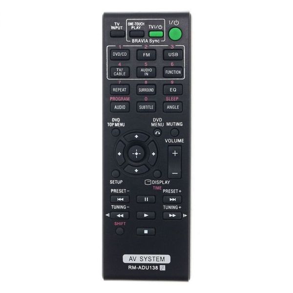 RMADU138 Replacement IR Remote Control for Sony Audio Video AV System H/T