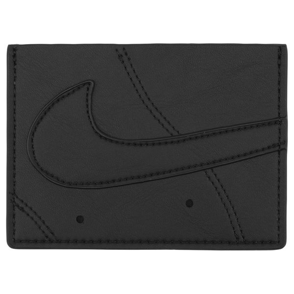 Nike Icon Air Force 1 Card Wallet / Black /Black OSFM