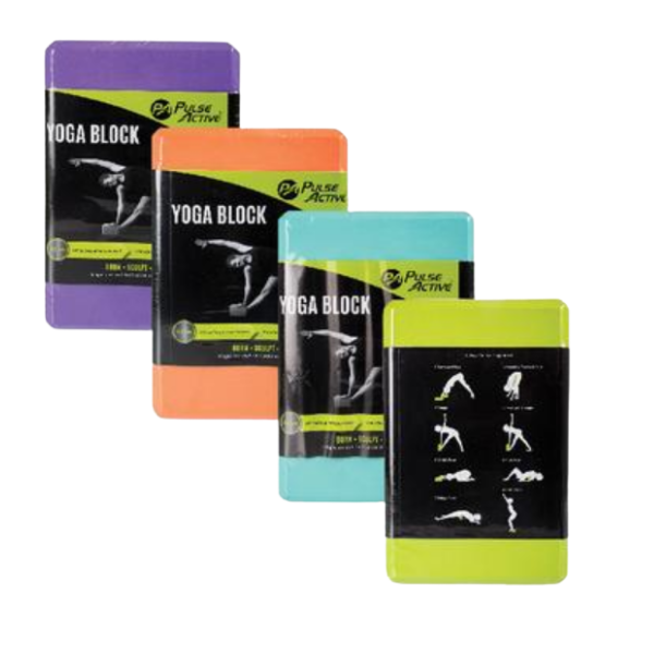 Pulse Active - Yoga Fitness Block