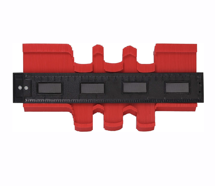 Tool 3 Pieces Profile Gauge Shape Duplicator Copying Ruler Tool 25cm