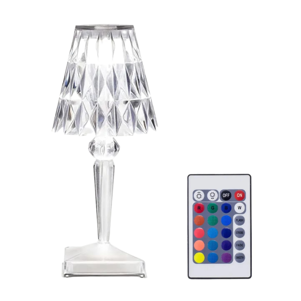 Rechargeable Remote Control Modern Nightstand Lamp | Shop Today. Get it ...