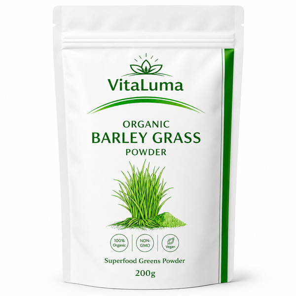 VitaLuma Organic Barley Grass Powder - 200g